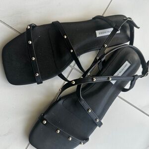 Black Saks Fifth Avenue Sandals